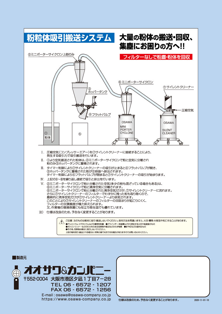 カタログ裏表紙