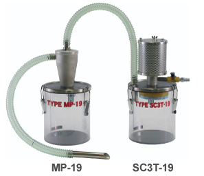 COMBINATION EXAMPLE WITH MINI-PORTER-CYCLONE MP-19